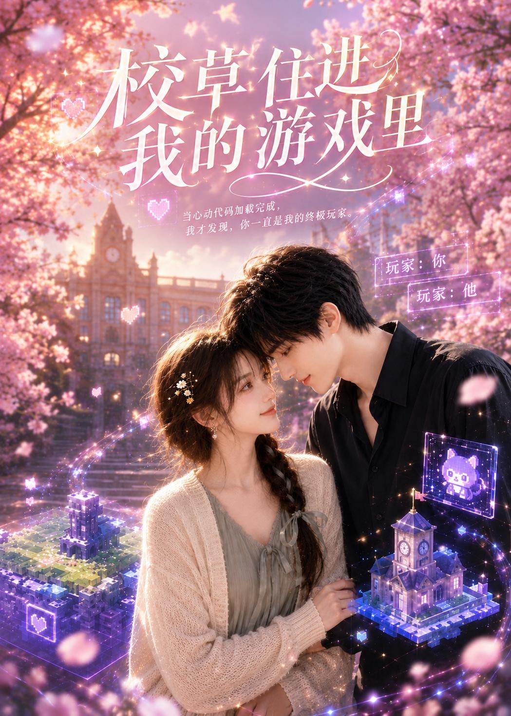 校草住进我的游戏里